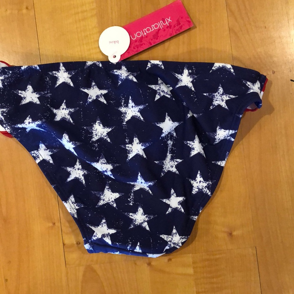 Swimsuit bikini bottom XS Stars stripes NWT - Picture 3 of 5